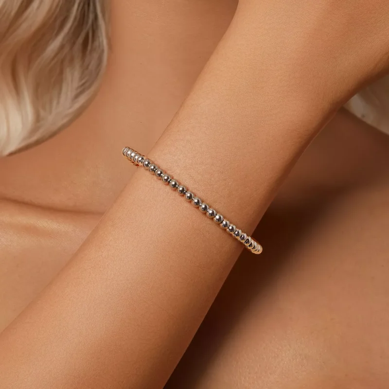 (resim) PANDORA Stil Gümüş Boncuklu Diy Temel Zincir - SCB267 - Görüntüle 7