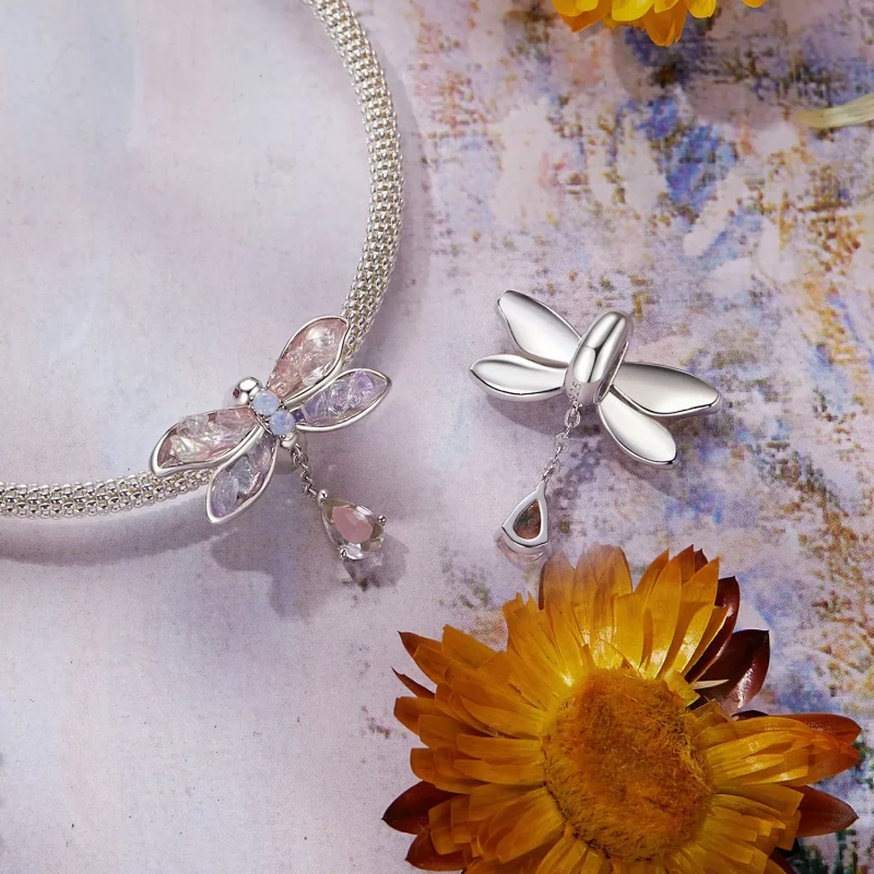(resim) PANDORA Stil Monet Yusufçuk Boncuk - BSC989 - Görüntüle 4