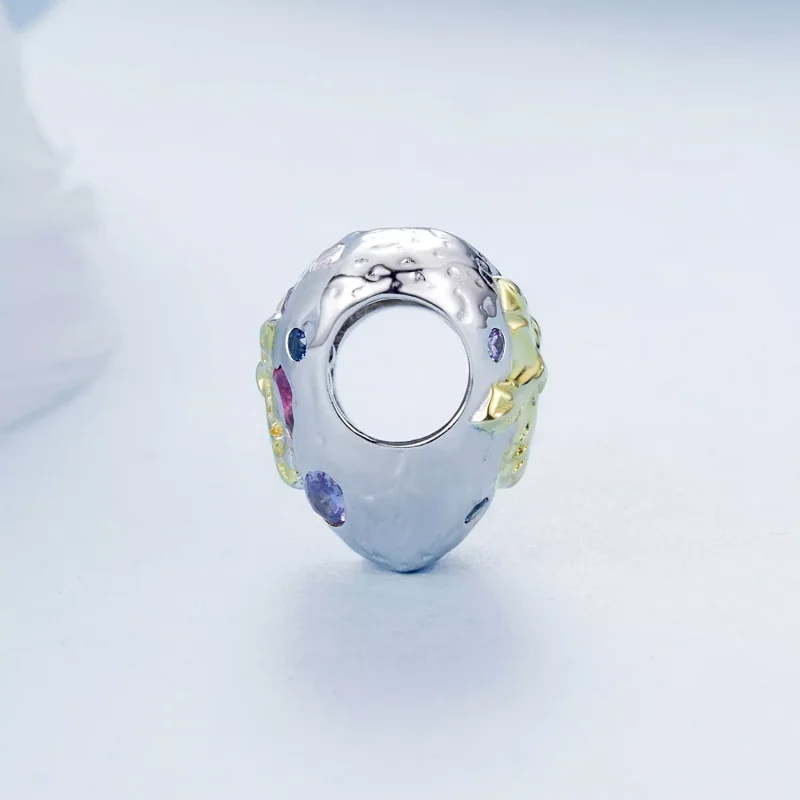 (resim) PANDORA Stil Vintage Çapraz Kalp Charm - BSC1006 - Görüntüle 3