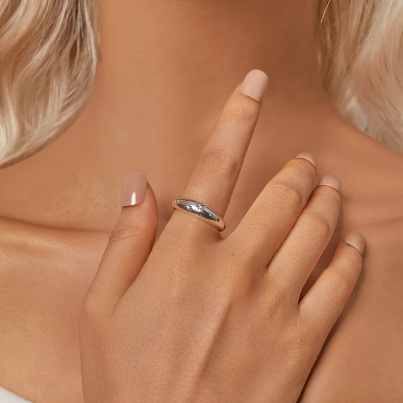 (resim) PANDORA Stil Yıldız Açık Yüzük - BSR547-E - Görüntüle 6