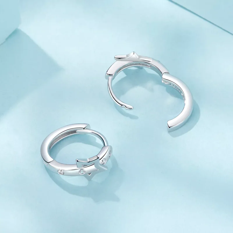 (resim) PANDORA Stil Yıldız Kemer Kulak Tokası Charms - SCE1726 - Görüntüle 4