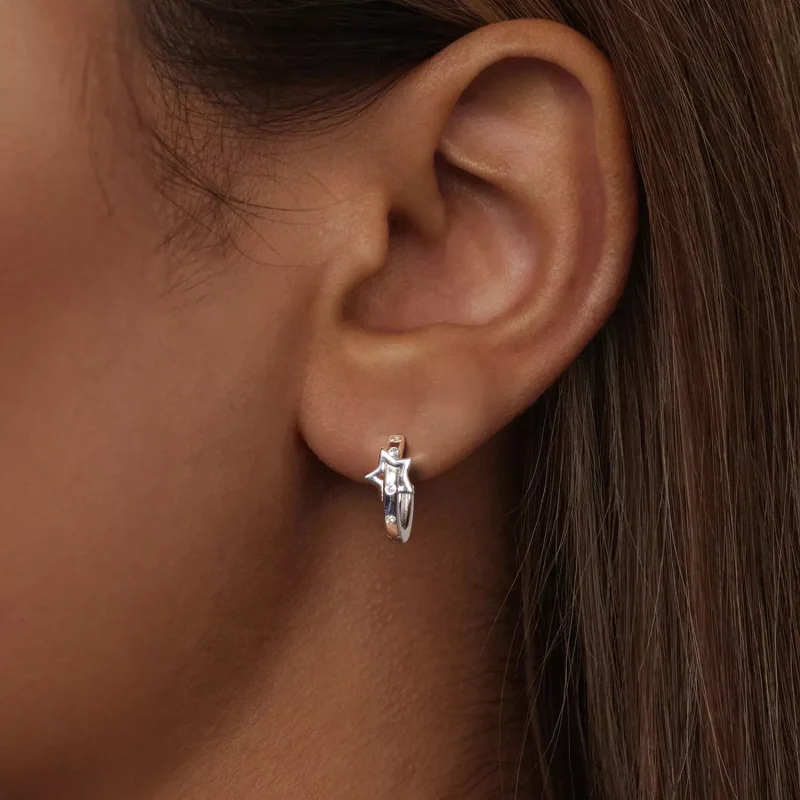 (resim) PANDORA Stil Yıldız Kemer Kulak Tokası Charms - SCE1726 - Görüntüle 6