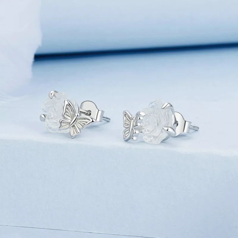 (resim) PANDORA Stili Kristal Gül - BSE978 - Görüntüle 2