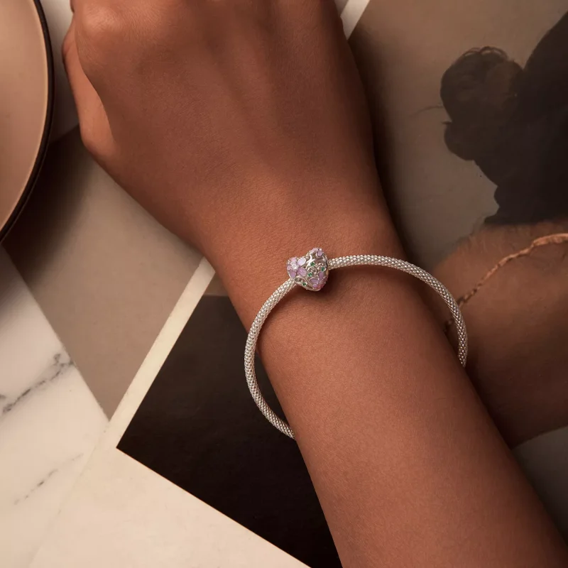 (resim) PANDORA Tarzı Çiçek Asma Boncukları - SCC2739 - Görüntüle 6