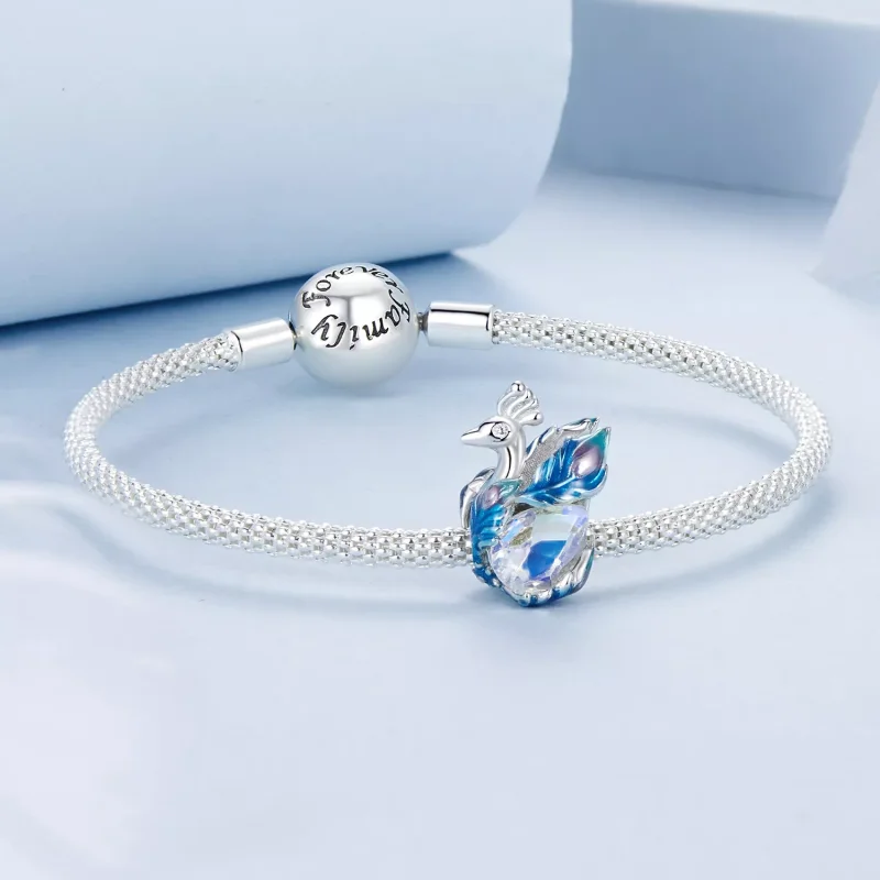 (resim) PANDORA Tarzı Tavuskuşu Boncukları - BSC979 - Görüntüle 5