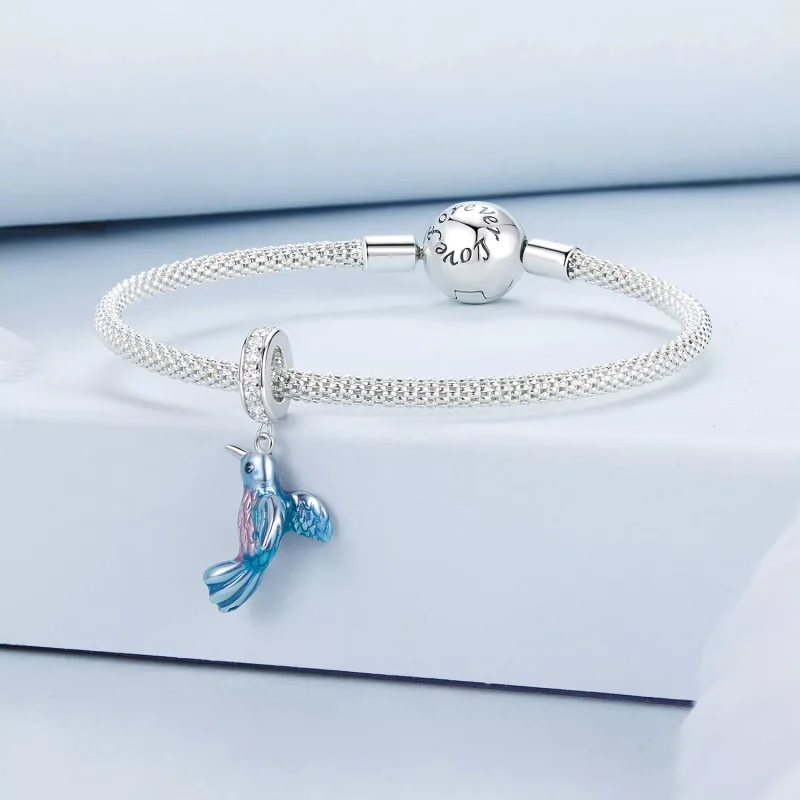 (resim) PANDORA Tarzı Yalıçapkını Kolye Ucu - BSC1004 - Görüntüle 3