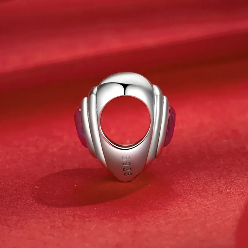 (resim) PANDORA Stil Aşk Kalp Klasik Halo charm - SCC2776 - Görüntüle 3