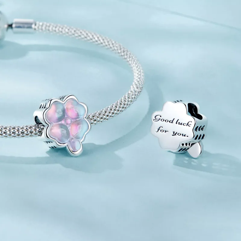 (resim) PANDORA Stil Dört Yapraklı Yonca charm - SCC2780 - Görüntüle 4