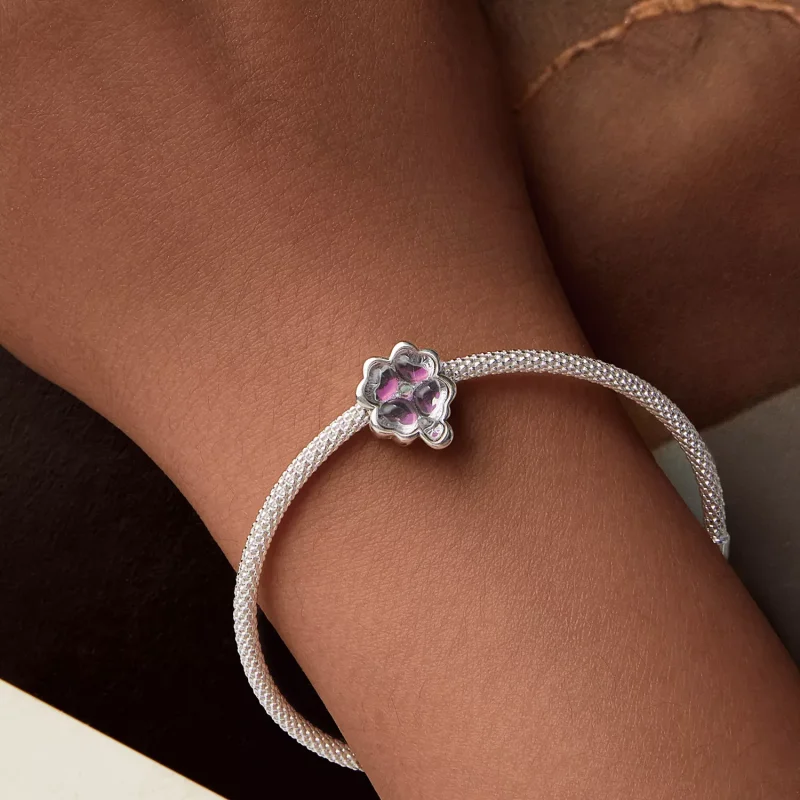 (resim) PANDORA Stil Dört Yapraklı Yonca charm - SCC2780 - Görüntüle 7