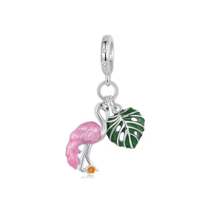 (resim) PANDORA Stil Flamingo Kaplumbağa Yaprağı charmı - SCC2830