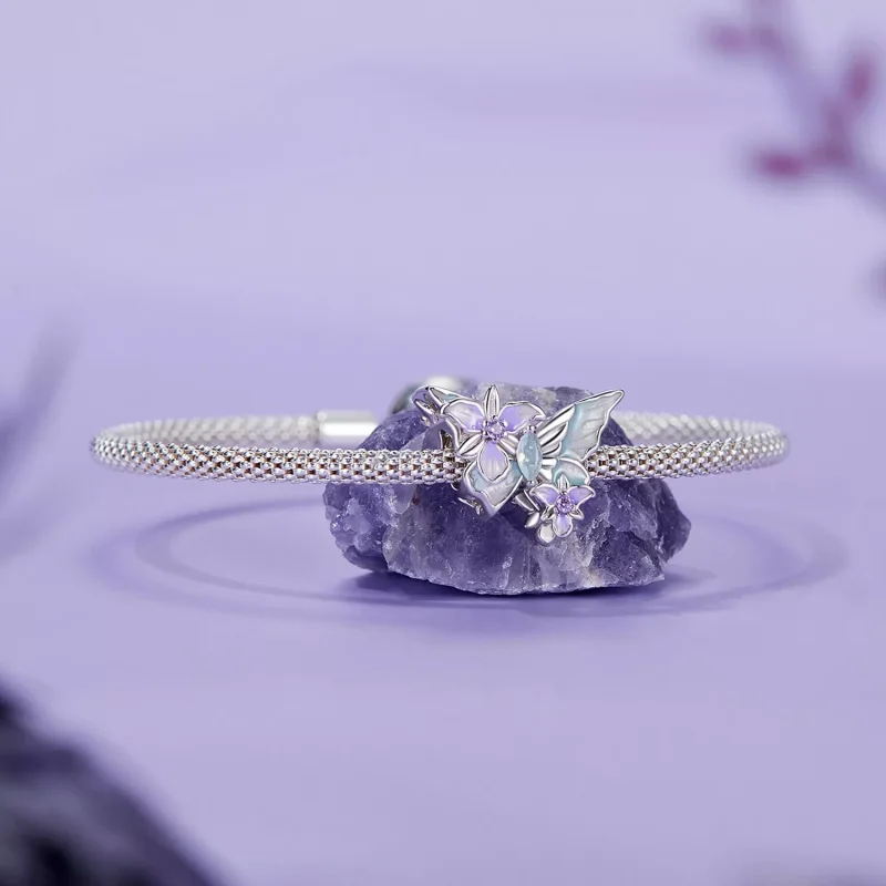 (resim) PANDORA Stil Kelebek İris charm'ı - BSC1030 - Görüntüle 5