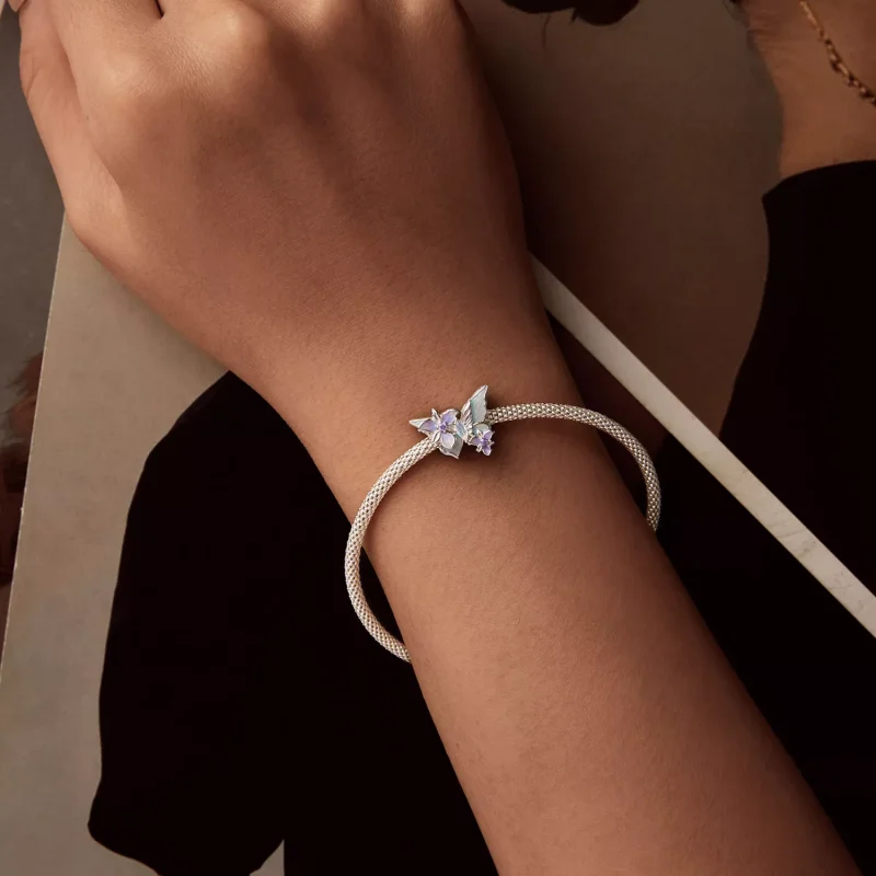 (resim) PANDORA Stil Kelebek İris charm'ı - BSC1030 - Görüntüle 6