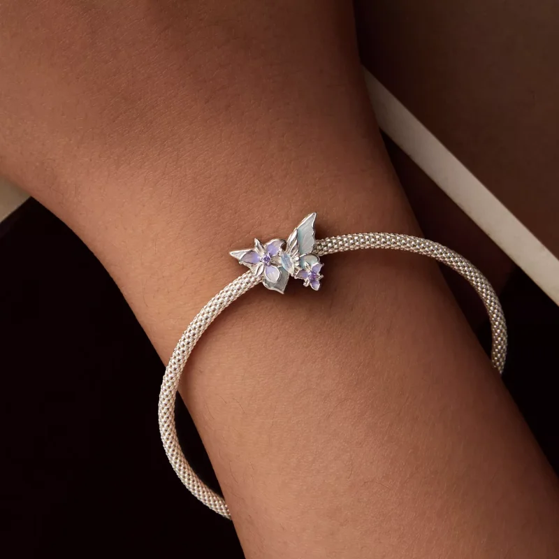 (resim) PANDORA Stil Kelebek İris charm'ı - BSC1030 - Görüntüle 7