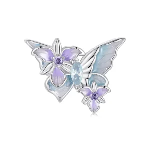(resim) PANDORA Stil Kelebek İris charm'ı - BSC1030