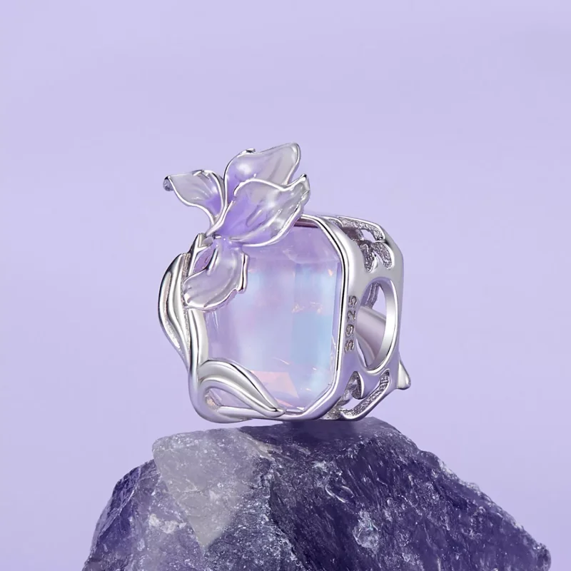 (resim) PANDORA Stil Kristal İris charm - BSC1032 - Görüntüle 2