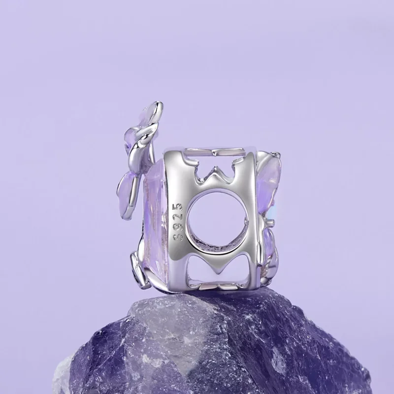 (resim) PANDORA Stil Kristal İris charm - BSC1032 - Görüntüle 3