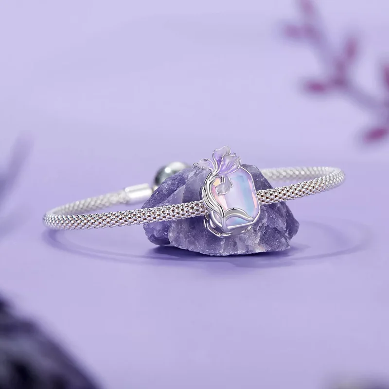 (resim) PANDORA Stil Kristal İris charm - BSC1032 - Görüntüle 5