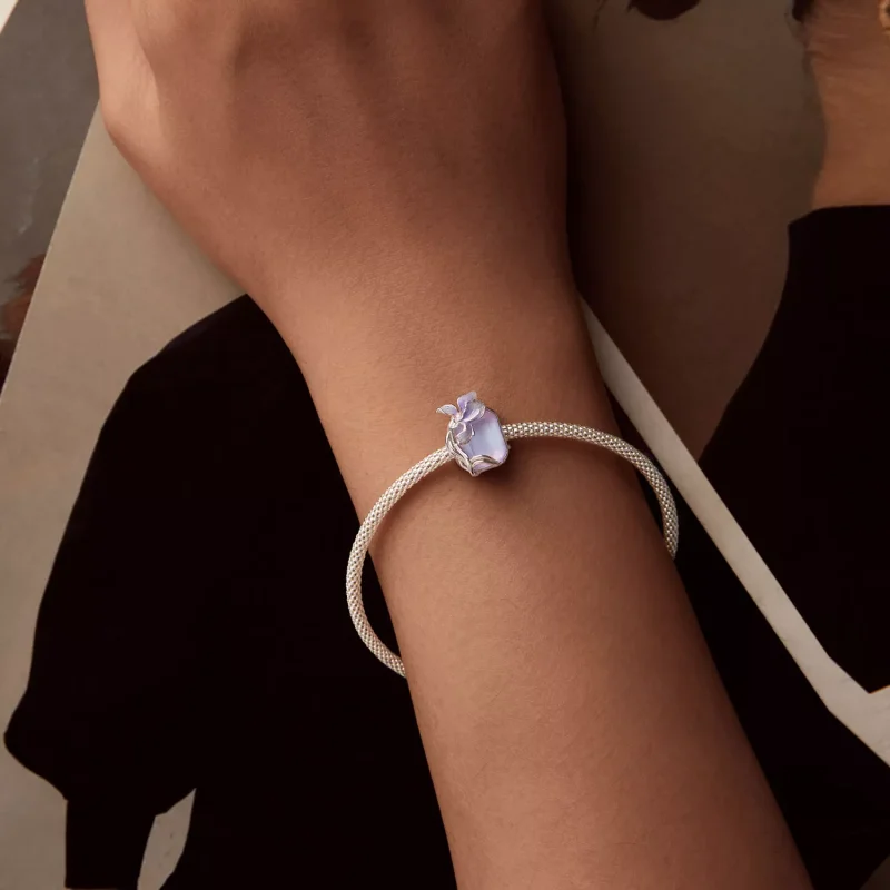 (resim) PANDORA Stil Kristal İris charm - BSC1032 - Görüntüle 6