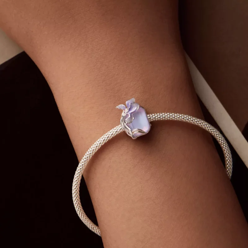 (resim) PANDORA Stil Kristal İris charm - BSC1032 - Görüntüle 7