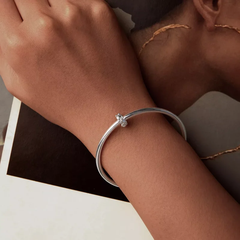 (resim) PANDORA Stil Mavi Okyanus Silikon Spacer Charm - BSC1019 - Görüntüle 6