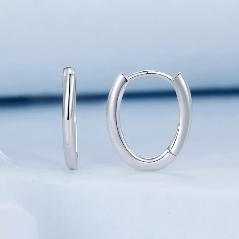 (resim) PANDORA Stil Oval küpe - BSE1015-A - Görüntüle 2