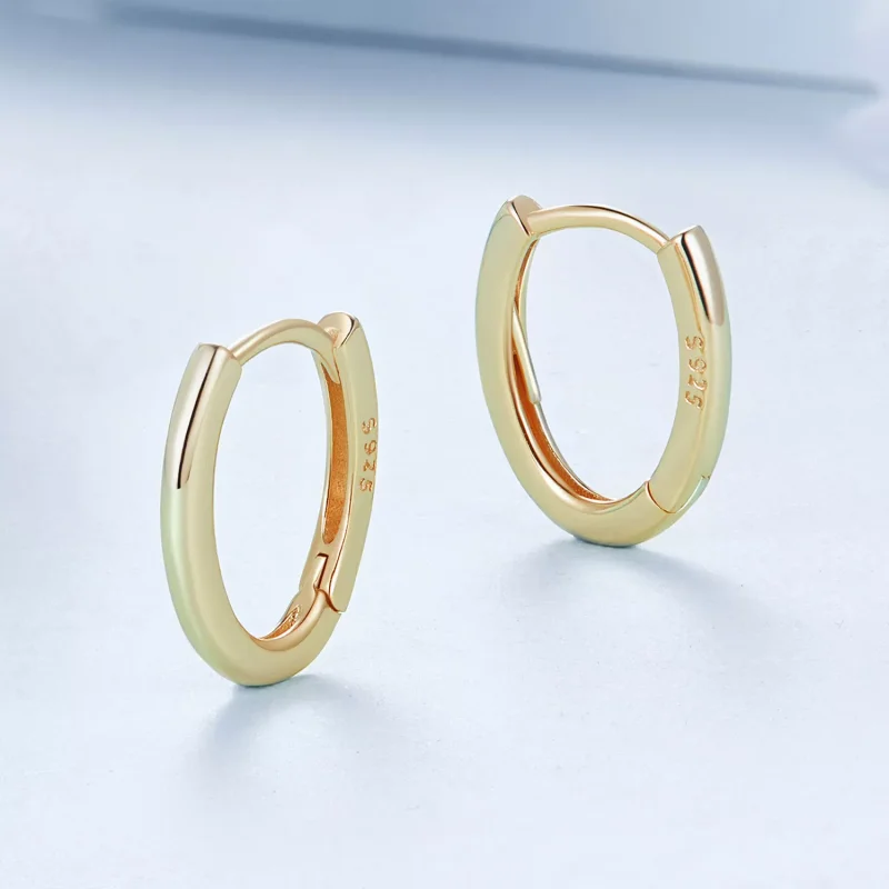 (resim) PANDORA Stil Oval küpe - BSE1015-B - Görüntüle 3