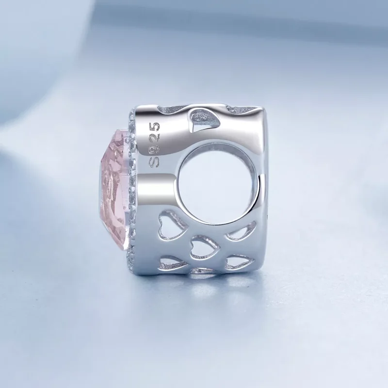 (resim) PANDORA Stil Pembe Kedi charm'ı - BSC1020 - Görüntüle 3