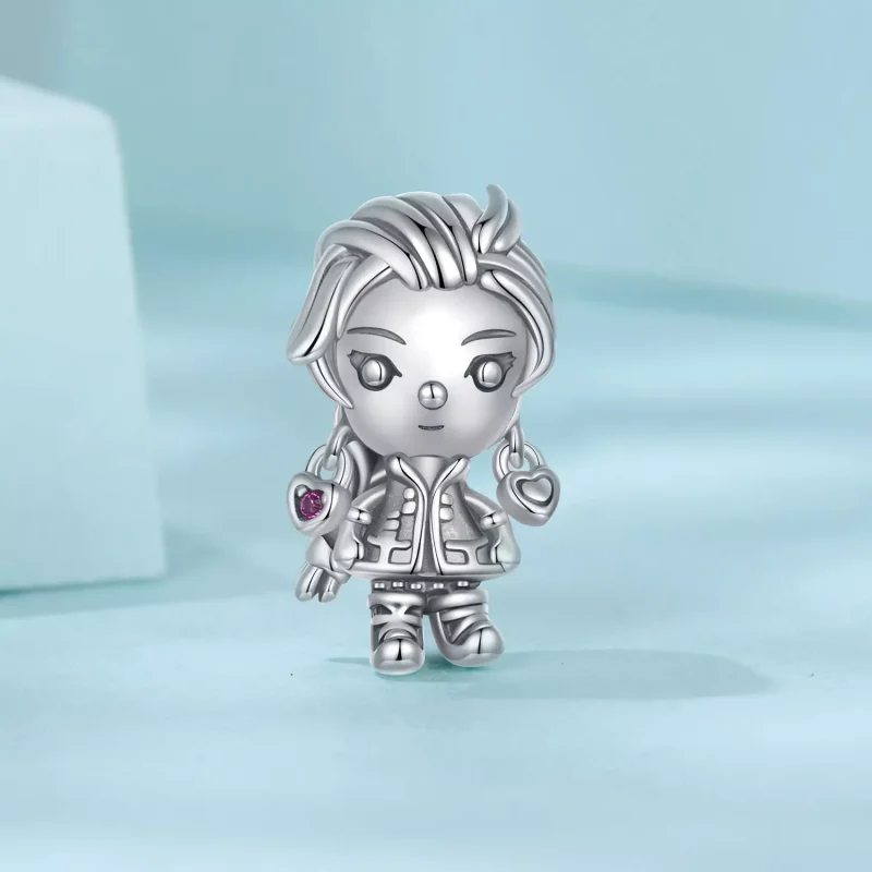 (resim) PANDORA Stil Punk Kız Charm - SCC2793 - Görüntüle 2