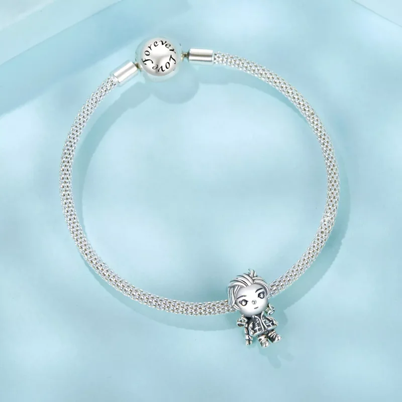 (resim) PANDORA Stil Punk Kız Charm - SCC2793 - Görüntüle 5