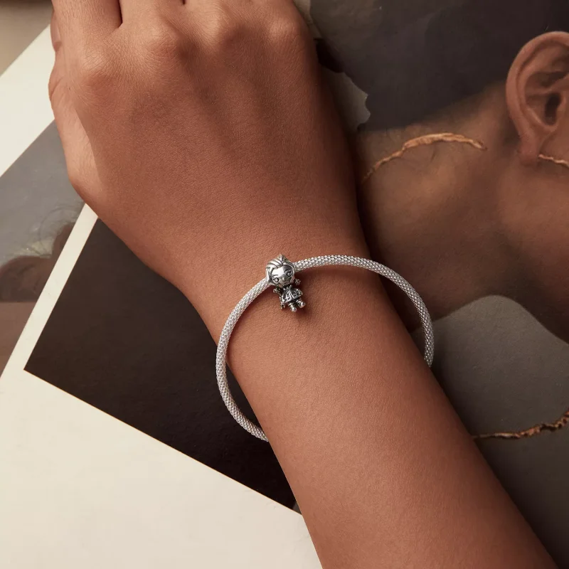 (resim) PANDORA Stil Punk Kız Charm - SCC2793 - Görüntüle 6