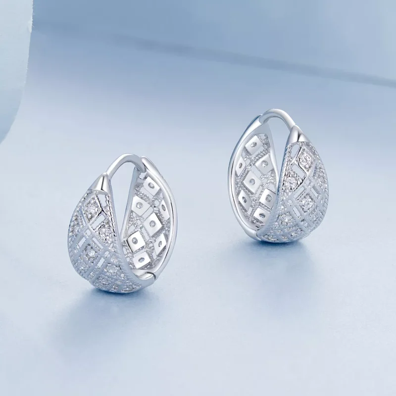 (resim) PANDORA Stil Vintage dantel küpe - BSE1035 - Görüntüle 3