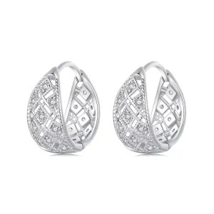 (resim) PANDORA Stil Vintage dantel küpe - BSE1035