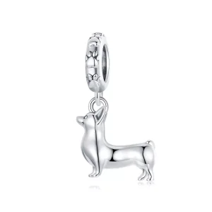(resim) PANDORA Stili Corgi Kolye Ucu - SCC2783
