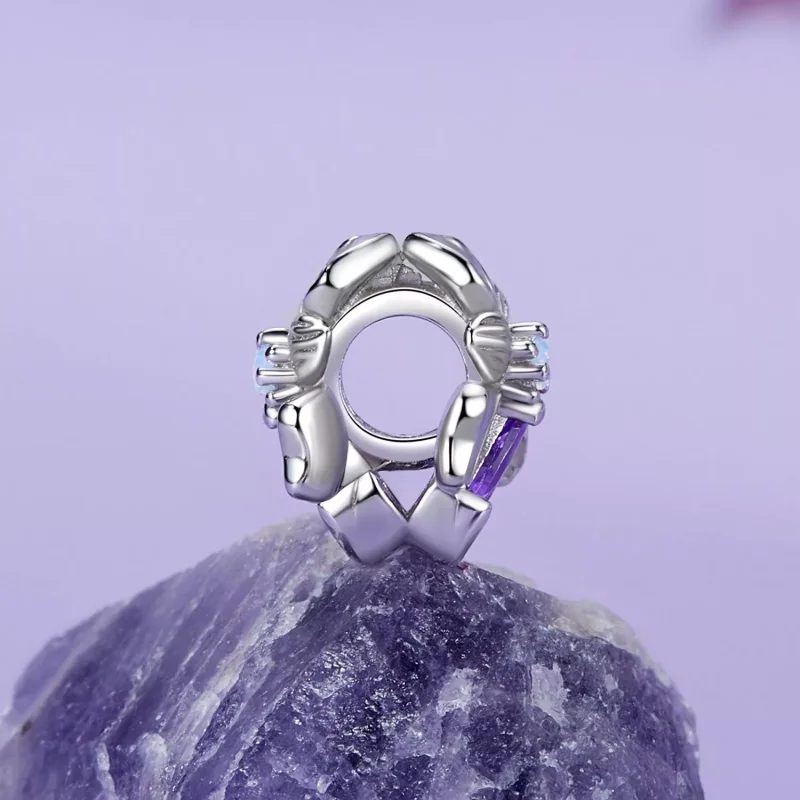 (resim) PANDORA Stili Romantik İris Charm'ı - BSC1031 - Görüntüle 3