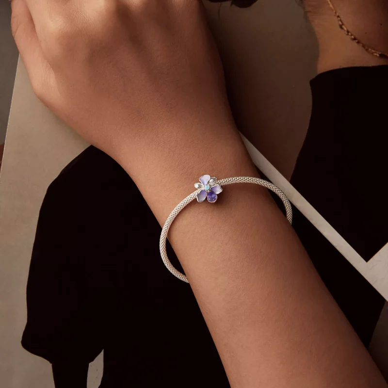 (resim) PANDORA Stili Romantik İris Charm'ı - BSC1031 - Görüntüle 6