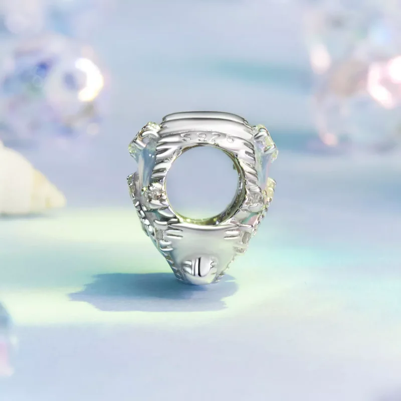 (resim) PANDORA Style Fantasy renkli deniz kabuğu charmı - BSC1017 - Görüntüle 3