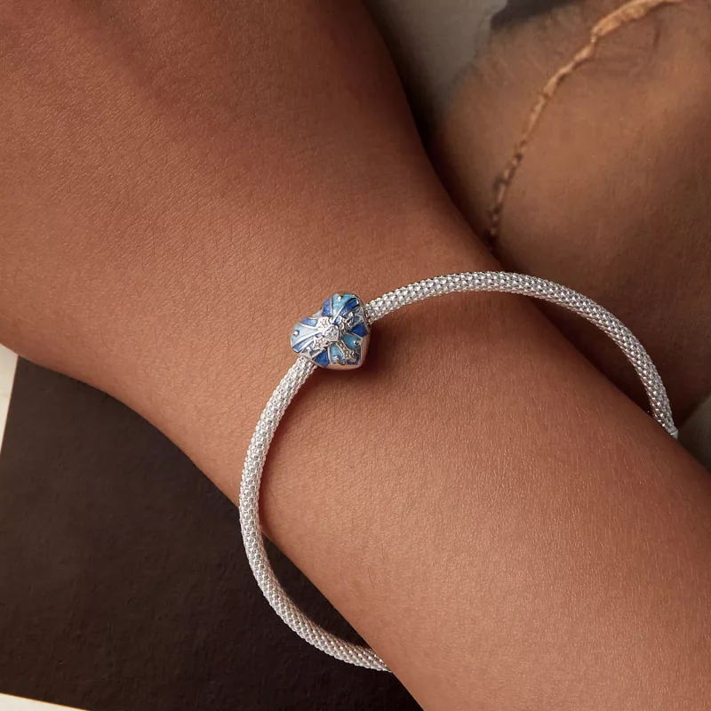 (resim) PANDORA Style Kalp şeklinde haç charm - BSC1024 - Görüntüle 7