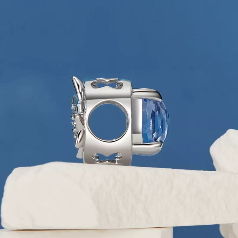 (resim) PANDORA Style Küçük delphinium çiçeği charm'ı - BSC1029 - Görüntüle 9