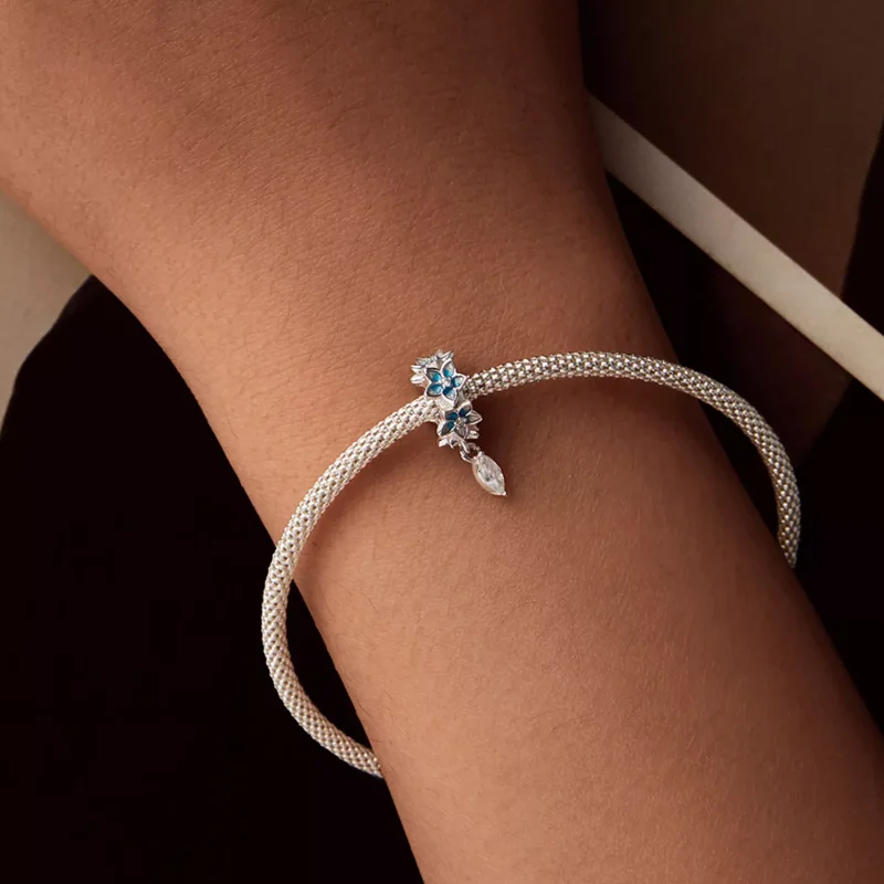 (resim) PANDORA Style Küçük delphinium kolye ucu - BSC1028 - Görüntüle 7