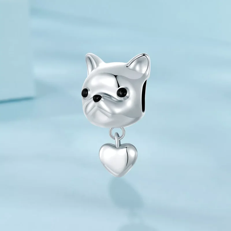 (resim) PANDORA Style Love Fransız Bulldog Dangle - SCC2767 - Görüntüle 2