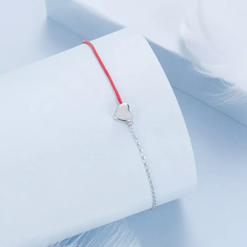 (resim) PANDORA Style Love kırmızı tel bileklik - BSB180 - Görüntüle 2
