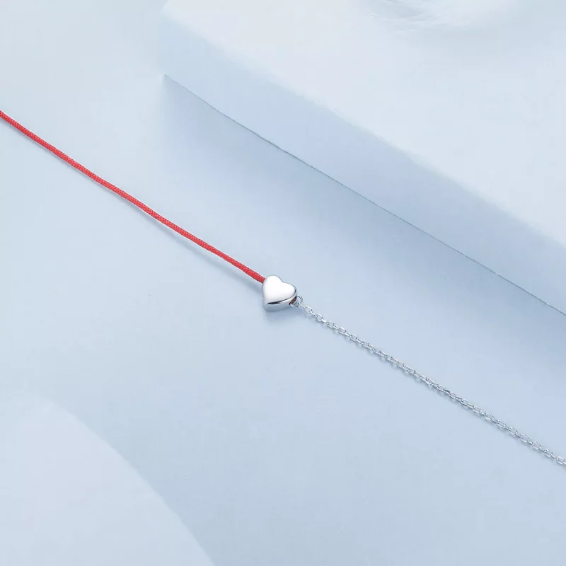 (resim) PANDORA Style Love kırmızı tel bileklik - BSB180 - Görüntüle 4