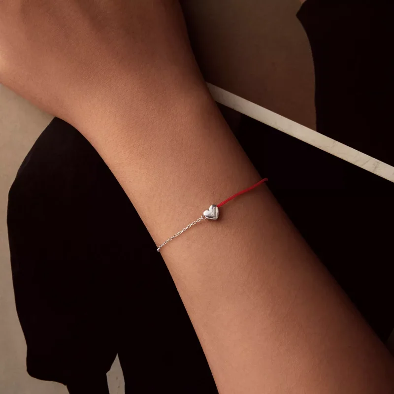 (resim) PANDORA Style Love kırmızı tel bileklik - BSB180 - Görüntüle 5