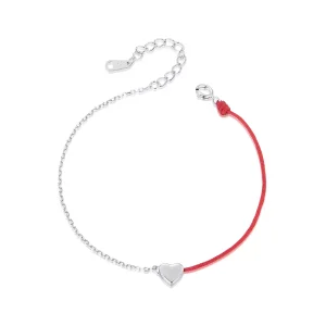 (resim) PANDORA Style Love kırmızı tel bileklik - BSB180