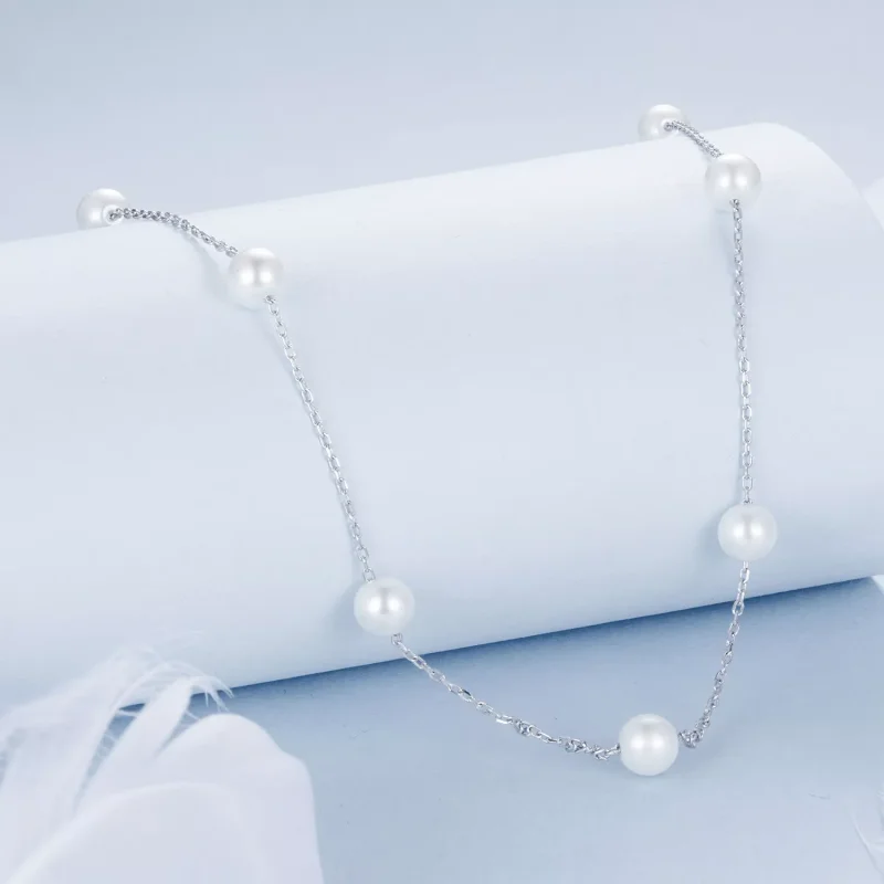 (resim) PANDORA Tarzı Gypsophila Kolye - BSN389 - Görüntüle 2