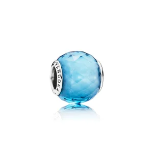PANDORA Gökyüzü Mavisi Geometrik Fasetler Charm - 791722NBS (resim) PANDORA Gökyüzü Mavisi Geometrik Fasetler Charm - 791722NBS