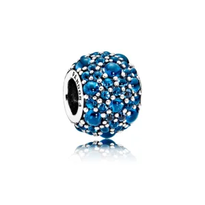 (resim) PANDORA Parıltılı Damlalar Çekici, Londra Mavi Kristal - 791755NLB