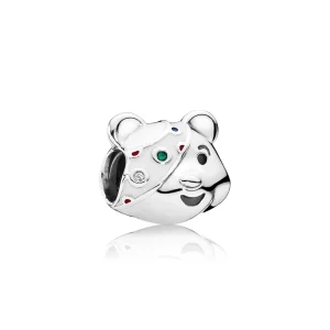 PANDORA Pudsey Ayı Gümüş Charm - 791789CZN (resim) PANDORA Pudsey Ayı Gümüş Charm - 791789CZN