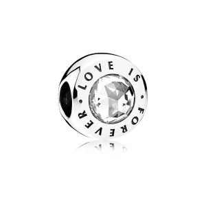 (resim) PANDORA Aşk Sonsuza Dek Charm - 791813CZ