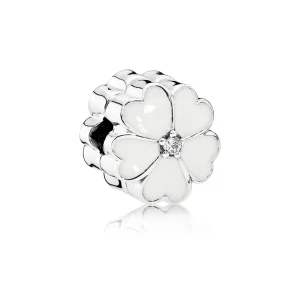 PANDORA Beyaz Çuhaçiçeği Klips - 791822EN12 (resim) PANDORA Beyaz Çuhaçiçeği Klips - 791822EN12